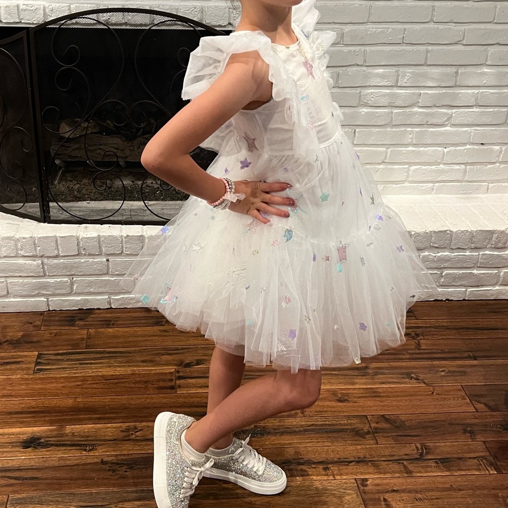 Lola + the boys tulle star dress